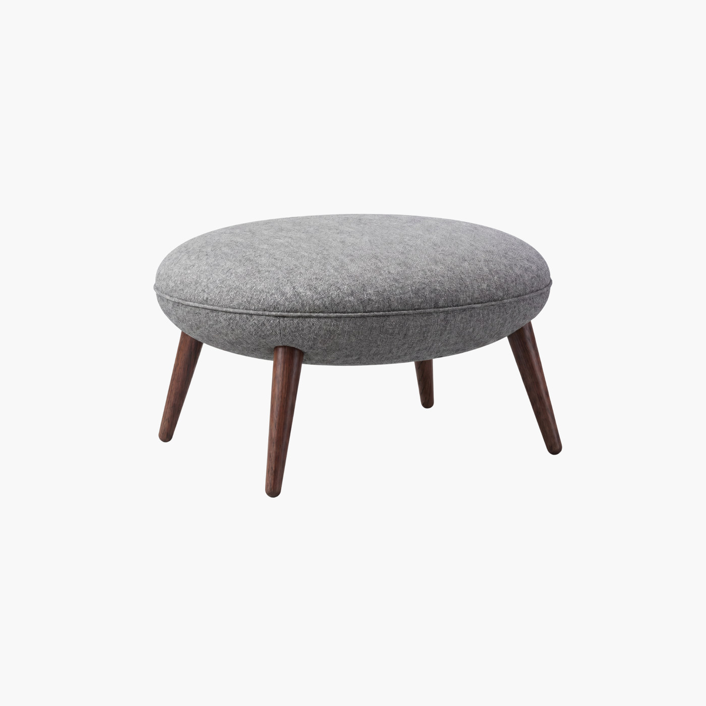 The Solstice Mid-Century Round Ottoman