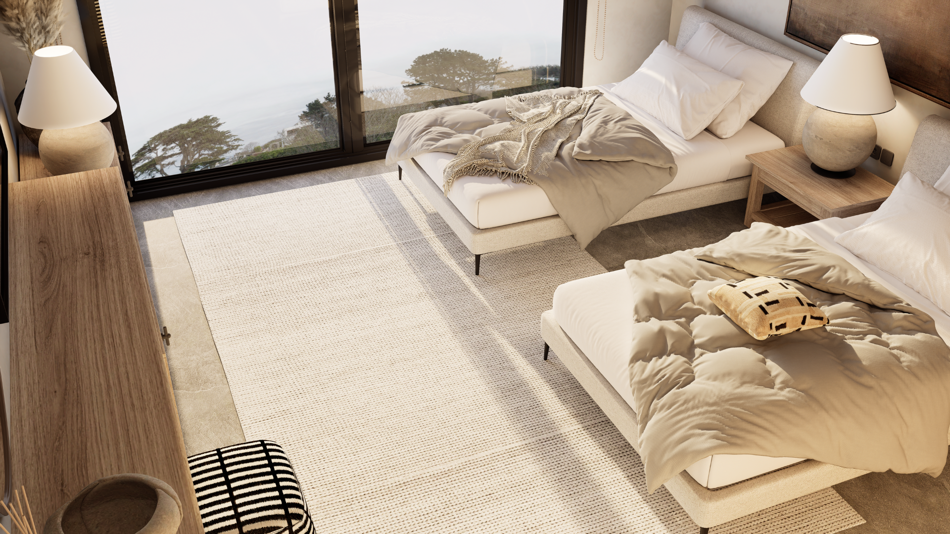 Bohemian Retreat Twin Bedroom