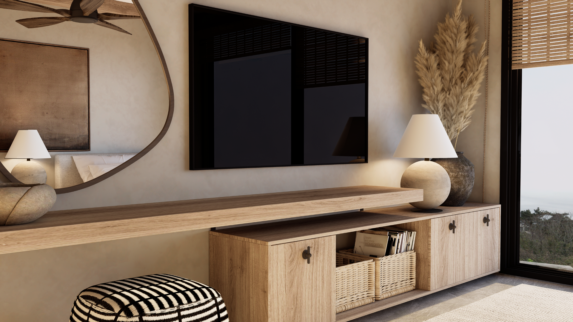 Image of Bohemian Retreat Twin Bedroom