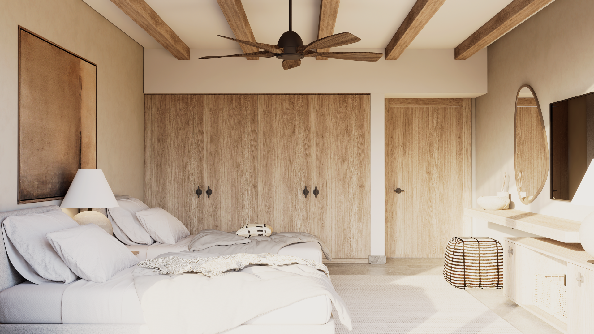 Bohemian Retreat Twin Bedroom