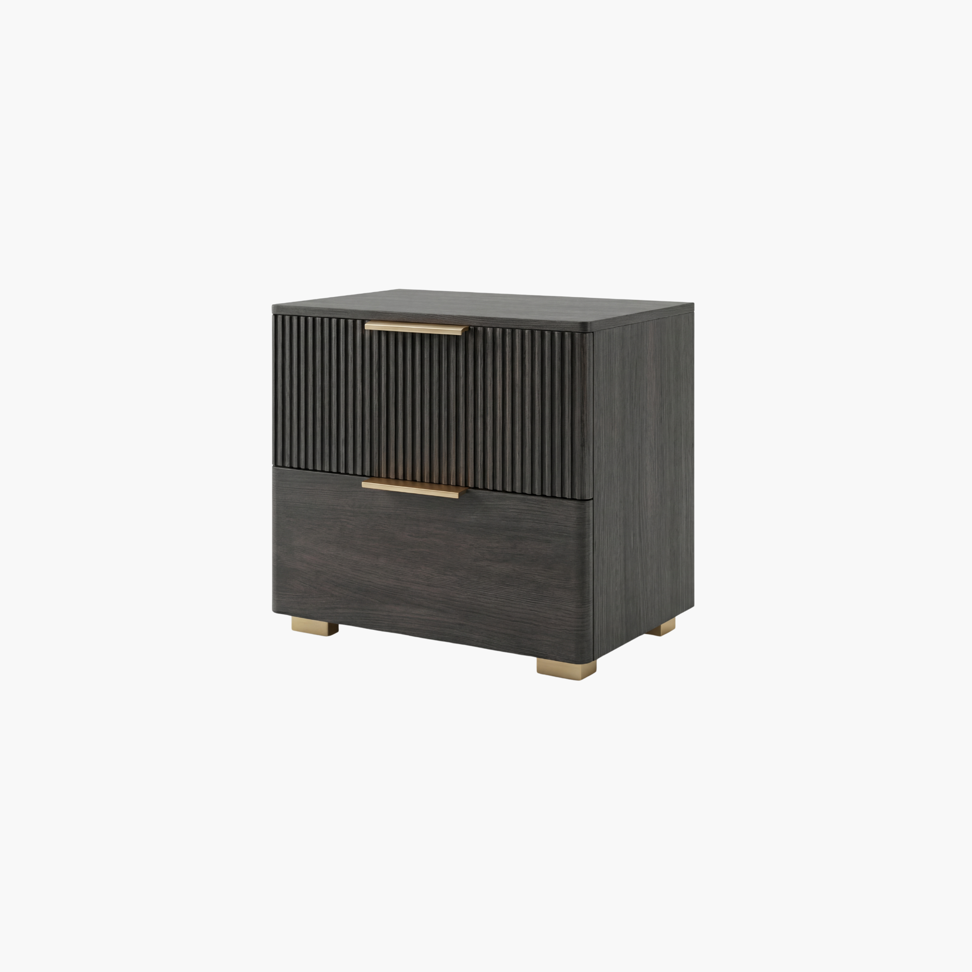 Image of The Eclipse Fluted Nightstand