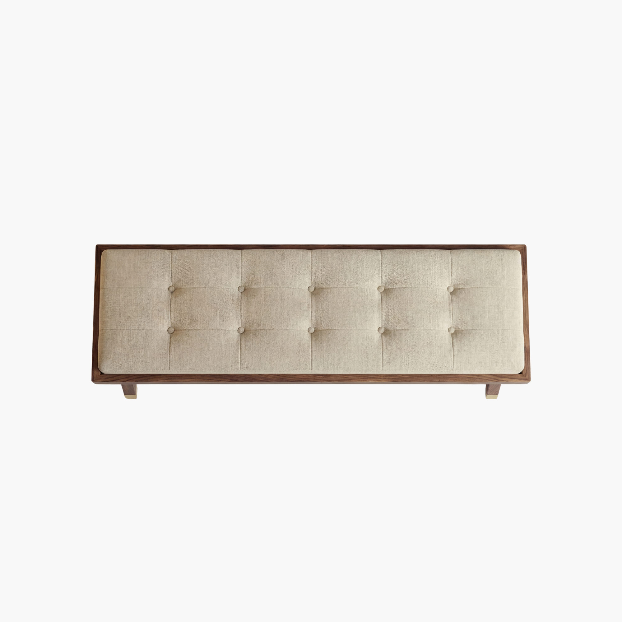 Image of The Solstice Mid-Century Tufted Bench