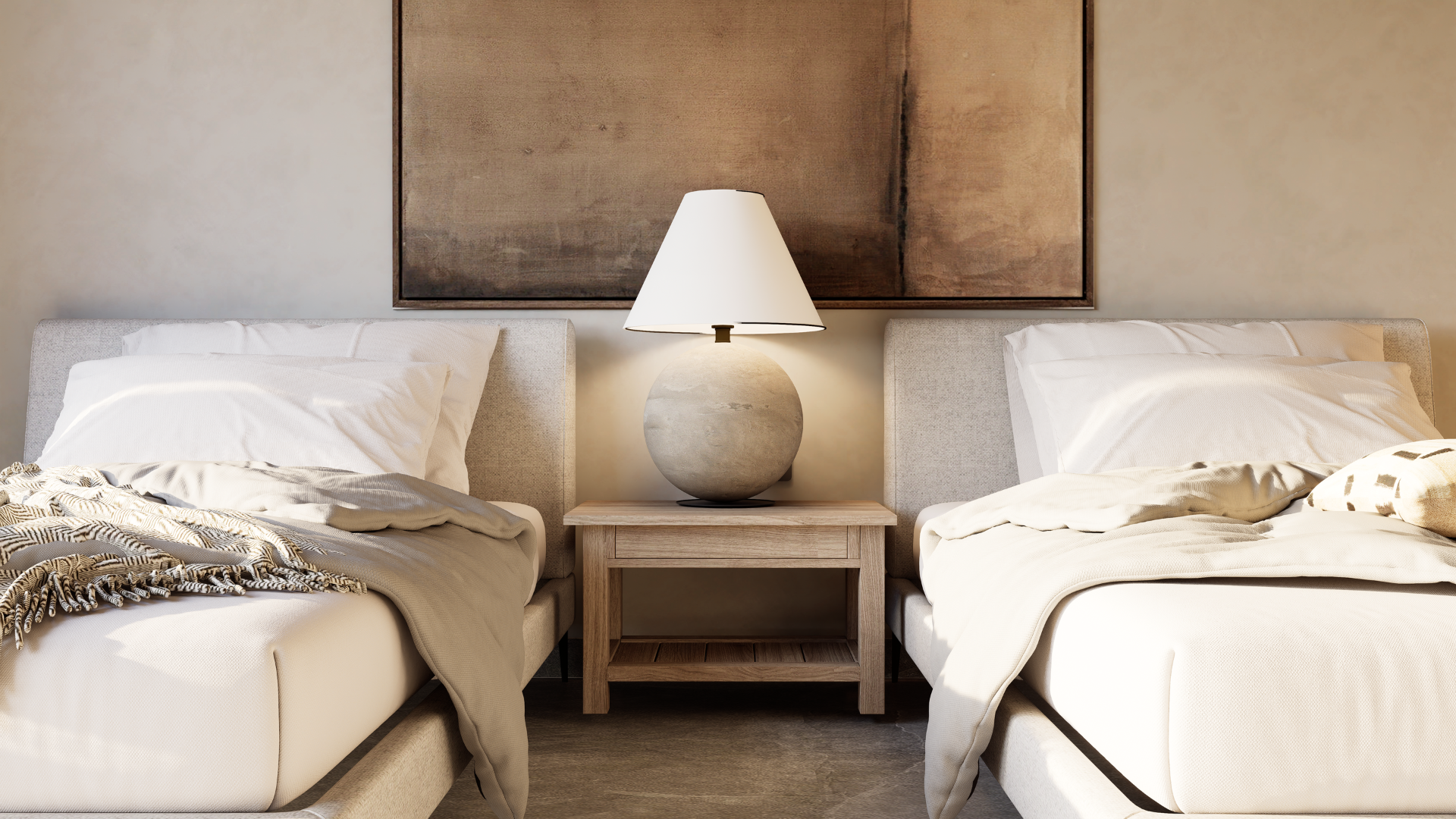 Image of Bohemian Retreat Twin Bedroom