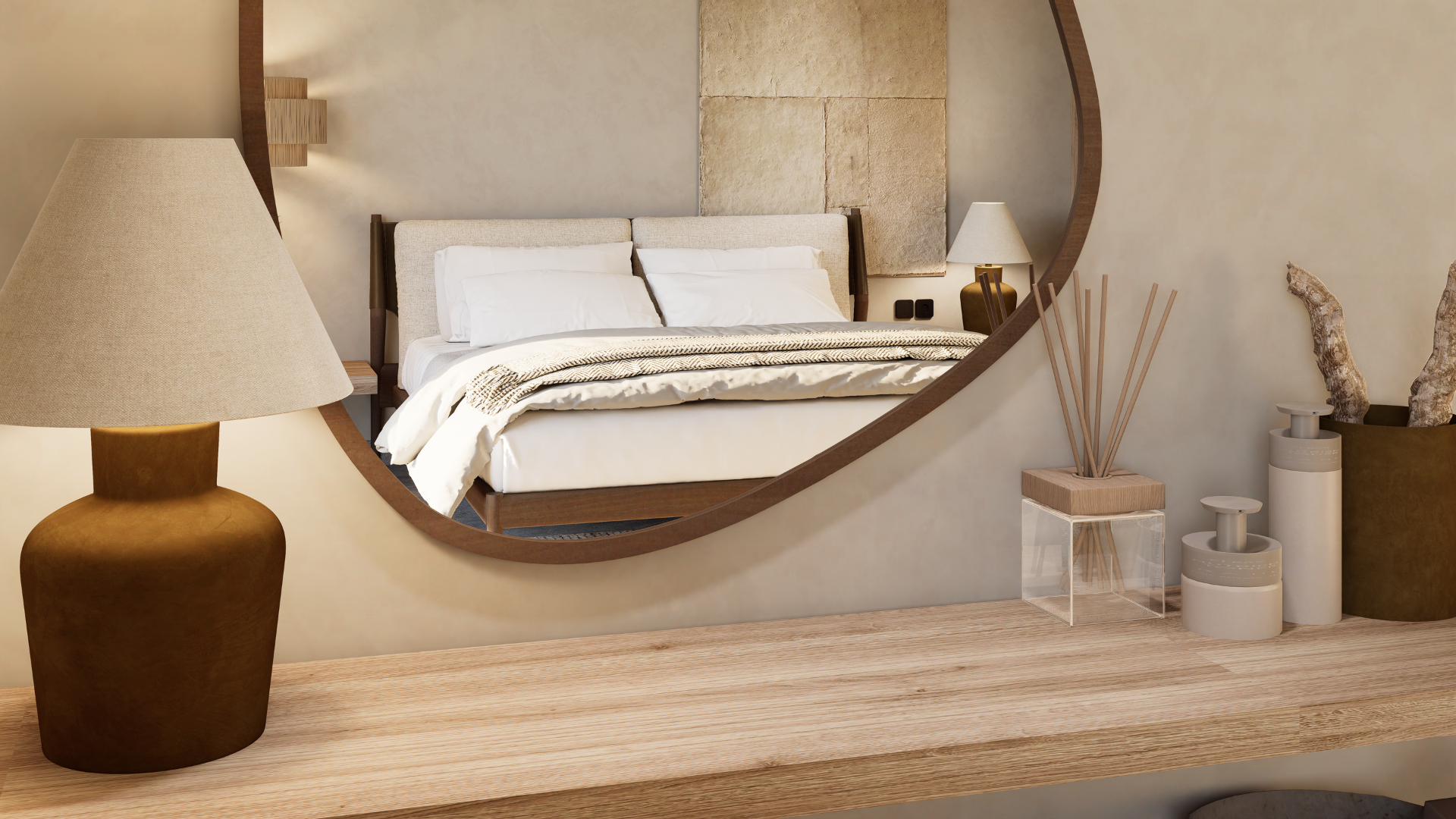 Image of Bohemian Retreat Master Bedroom Full