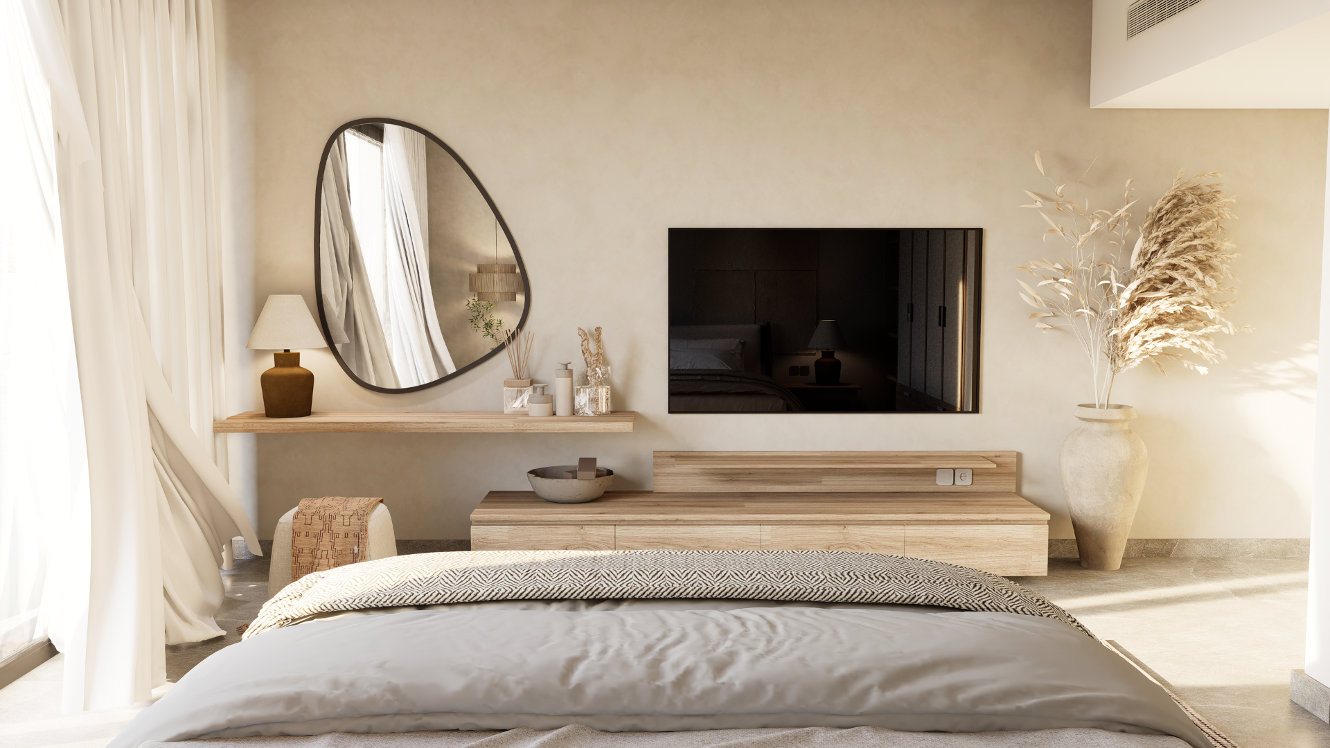 Bohemian Retreat Master Bedroom Full