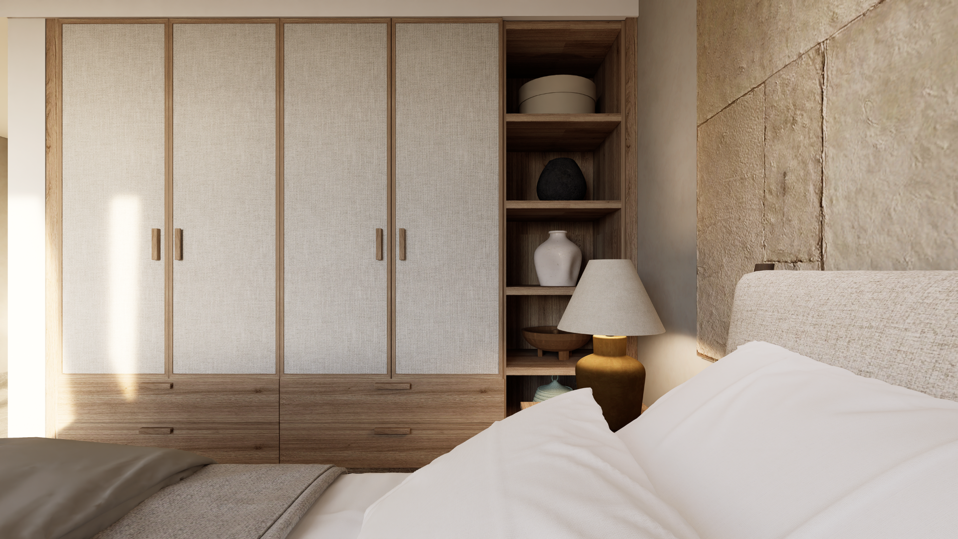 Image of Bohemian Retreat Master Bedroom Full