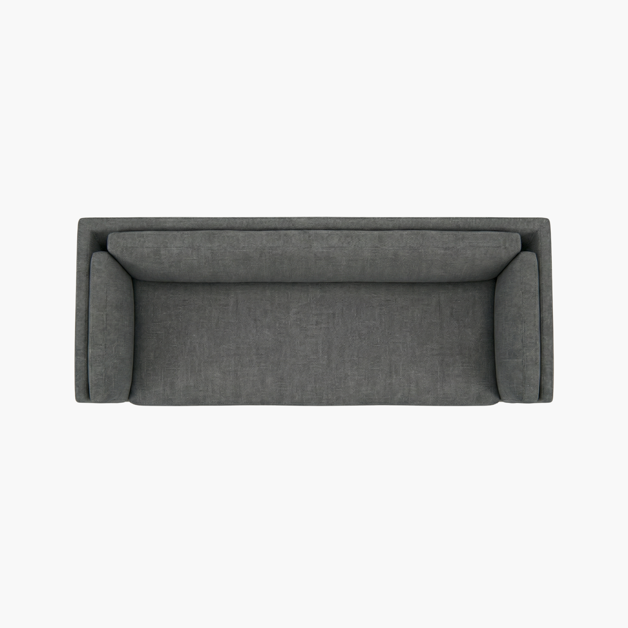 Image of Modern Dark Grey Minimalist 3-Seater Sofa